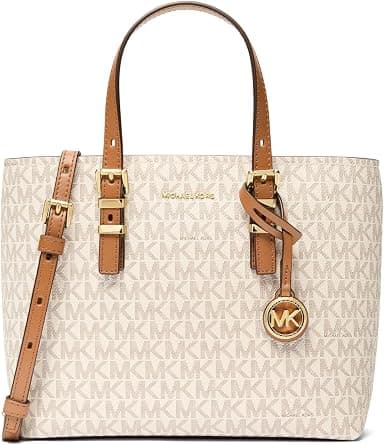 Michael Kors Womens Sm Ew Tote Xbody Crossbody Vanilla/Acrn على Amazon.ae - متتبع الأسعار