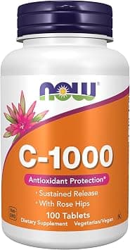 NOW Foods Vitamin C-1000 Sustained Release With Rose Hip, 100 Tablets - Amazon.ae Price Tracker