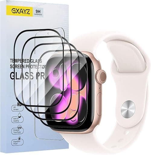 Pack of 4 Screen Protectors Compatible with Apple Watch Series 11 GPS 42 mm, HD Clear Soft TPU Screen Protection, Bubble-Free, Scratch-Resistant, Maximum Coverage, Self-Healing on Amazon.ae - Price Tracker
