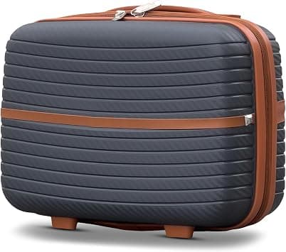 Hard Shell Travel Makeup Case, Unbreakable PP Material, Lightweight, Beauty Organizer, Cosmetic Storage Bag with Handle (Black, BCASE 10 Inch) on Amazon - Best Deal Finder