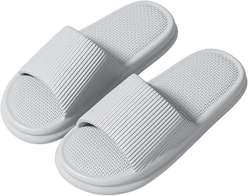 URbazaar Slippers for Women Men House Slippers Soft Massage Bath Slippers Quick Drying Non-Slip Soft Lightweight Open Toe Sandals EVA Slippers on Amazon.ae - Price Tracker