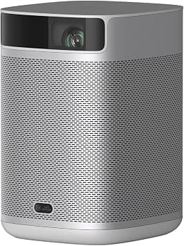 XGIMI MOGO 2 HD Long Throw Portable Projector, 400 ISO Lumens, Up to 200" Screen Size, 2x 8W Dolby Audio Speakers, Androidtv, Powerbank Supported, for Home/Office/Camping/Travel - Silver on Amazon.ae - Price Tracker