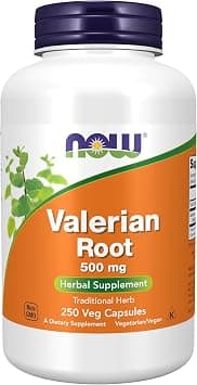 NOW Foods Supplements, Valerian Root (Valeriana officinalis) 500 mg, Herbal Supplement, 250 Veg Capsules - Best Deal Finder
