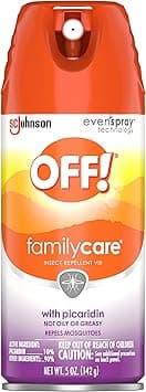 OFF! FamilyCare Insect & Mosquito Repellent Aerosol, Bug Spray Made with Picaridin for Everyday Use, 5 oz - Amazon.ae Price Tracker