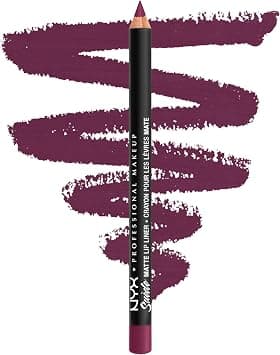NYX PROFESSIONAL MAKEUP Suede Matte Lip Liner, Girl, Bye 58, SMLL58 - Best Deal Finder