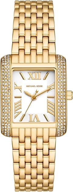Michael Kors Women's Gold Stainless Steel Emery Analogue Watch, 27mm - Amazon.ae Price Tracker