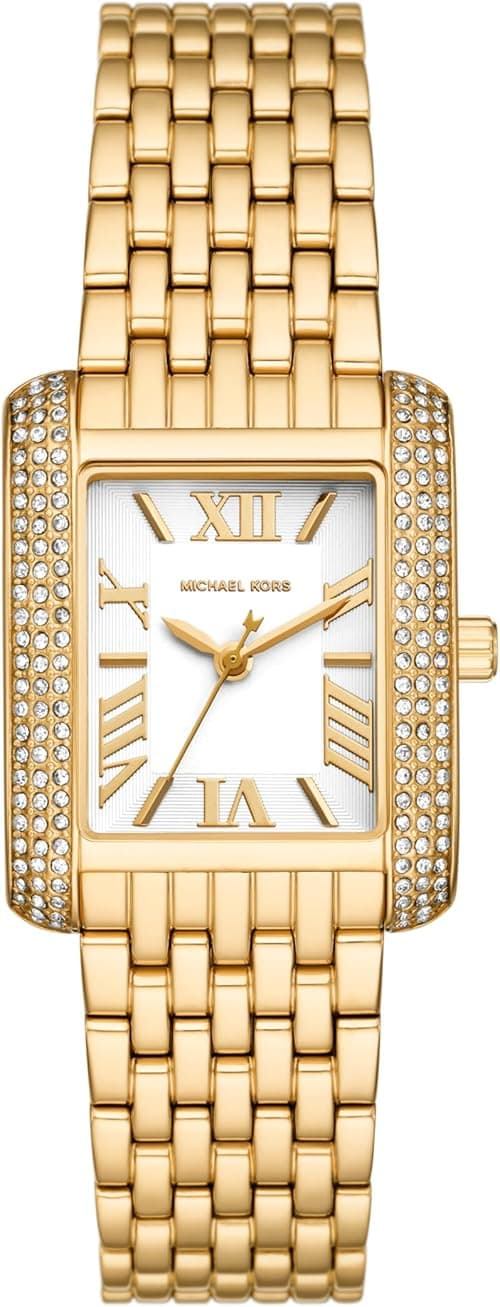 Michael Kors Women's Gold Stainless Steel Emery Analogue Watch, 27mm on Amazon.ae - Price Tracker