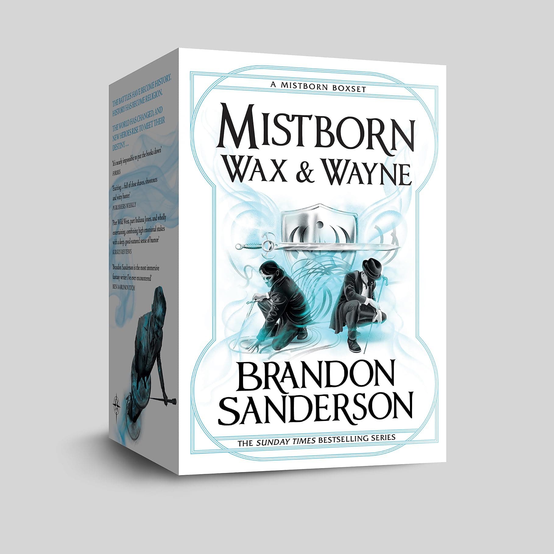 Mistborn Quartet Boxed Set: The Alloy of Law, Shadows of Self, The Bands of Mourning, The Lost Metal on Amazon.ae - Price Tracker