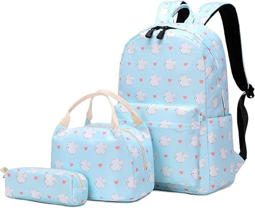 ecodudo Cute Lightweight Kids Backpack Girls School Backpacks Boys Bookbags with Lunch Bag on Amazon.ae - Price Tracker