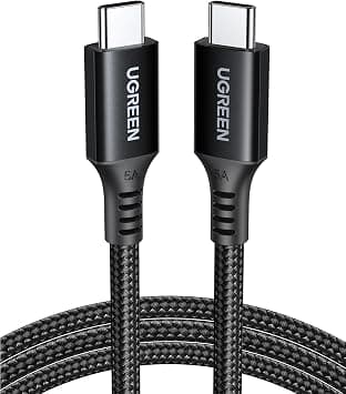UGREEN USB C to USB C Cable 3M, 100W Type C Fast Charging Cable Braided | for iPhone 17-15 Series & MacBook,for laptops,tablets,smartphones, High-speed data transfer,Flexible Durable nylon braided على Amazon.ae - متتبع الأسعار