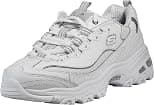 Skechers Women's D'Lites Original Non-Memory Foam Lace-Up Sneakers - Best Deal Finder