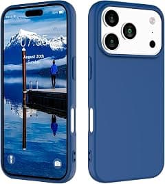 Case Compatible with iPhone 17 Pro Max 6.9-Inch, Soft Silicone iPhone 17 Pro Max Cover with Inside Microfiber Shockproof Protective Phone Case for iPhone 17 Pro Max (Blue, iP 17 Pro Max) - Amazon.ae Price Tracker