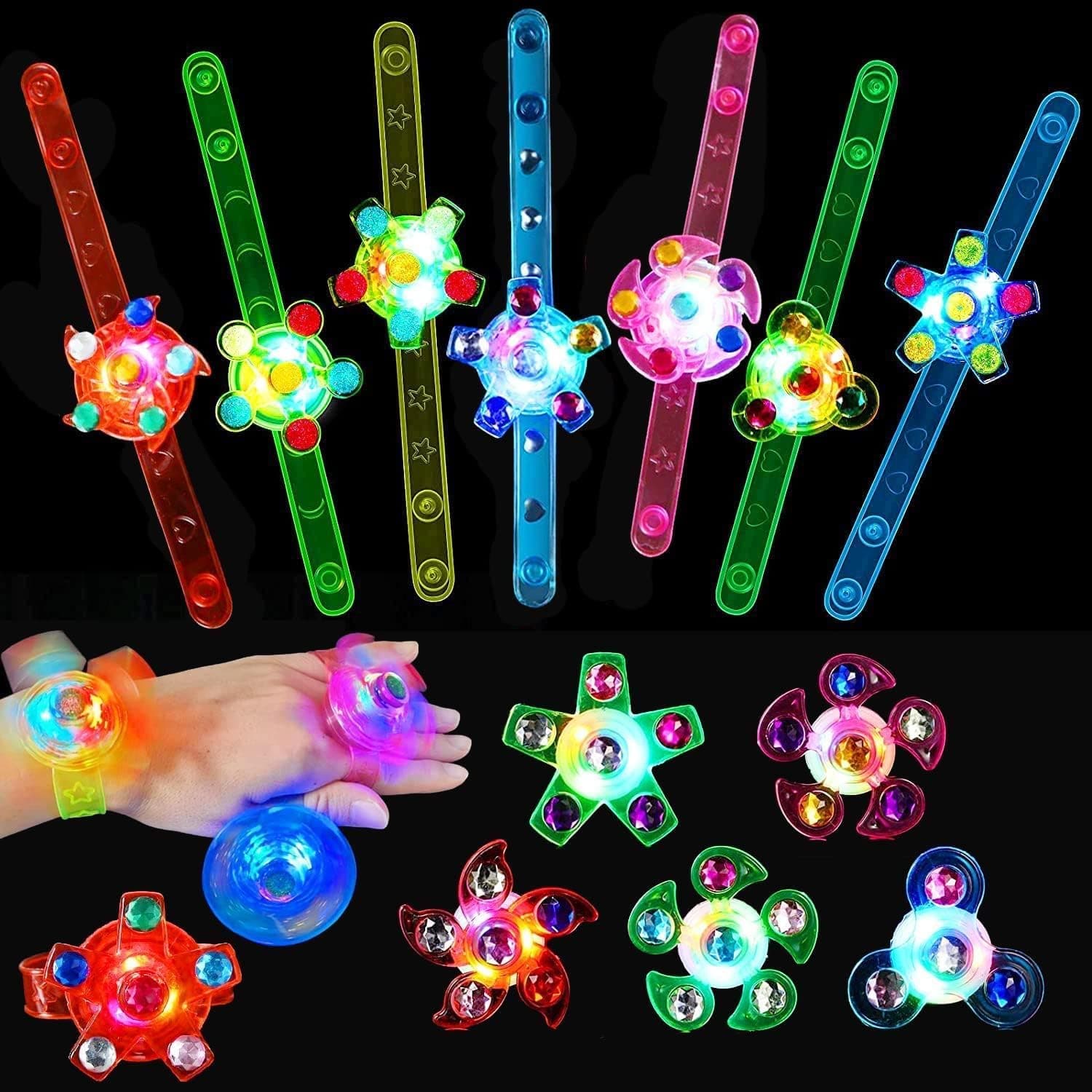Kids Party Gift 12 Pieces Bag Padding Led Luminous Bracelet Supplies Children'S Birthday Valentine'S Day Halloween Christmas Gifts on Amazon.ae - Price Tracker