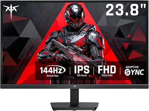 KTC 24 Inch Computer Monitor, FHD 144Hz Office Gaming Monitor, IPS, Adaptive-Sync, HDMI & DP Port, 1500:1 Contrast Ratio, Bluelight Filter, Tilt Adjustable, H24B9S on Amazon.ae - Price Tracker