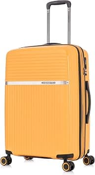 CabinPro 24 inch Medium Checked Luggage – Expandable PP Hard Shell Suitcase with Spinner Wheels and Combination Lock CP002 on Amazon.ae - Price Tracker