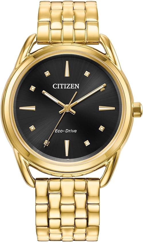 Citizen Women's Classic Eco-Drive Watch, Stainless Steel on Amazon.ae - Price Tracker