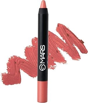 MARS Long Lasting Crayon Lipstick up to 12 Hours Stay | Matte Finish | Waterproof | Won't Smudge Won't Budge Lip Crayon (3.5 gm) (12-I Am Fierce) on Amazon.ae - Price Tracker