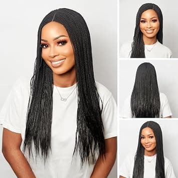 Hand-made Million Braid Wig by WOW Braids - Color 2 (22 inches) - A versatile wig giving you a while protecting your natural hair on Amazon.ae - Price Tracker