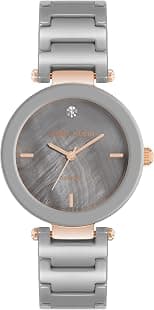 Anne Klein Women's Genuine Diamond Dial Ceramic Bracelet Watch - Best Deal Finder