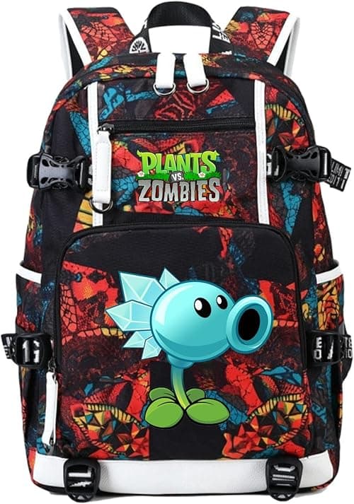 ISaikoy Anime Plants vs. Zombies Backpack Shoulder Bag Bookbag School Bag Daypack Color d on Amazon.ae - Price Tracker