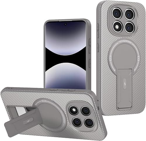 Case Compatible with Redmi Note 15 Pro Plus 5G Camera Protection Magnetic Kickstand Bracket 2 in 1【TPU+PC】Drop Shockproof Gray on Amazon.ae - Price Tracker