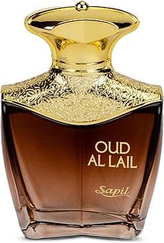 Sapil Oud al Lail Eau De Parfum 100ml, Affordable Luxury Unisex Perfume, Youthful Fragrance with Chamomile, Apricot, Amalfi Lemon Top Notes, Bold Blend Perfumes for Women and Men on Amazon.ae - Price Tracker