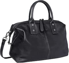 Iswee Genuine Leather Satchel Tote Bag Top Handle Handbag Designer Shoulder Bag Large Capacity Cross Body Bag - Amazon.ae Price Tracker