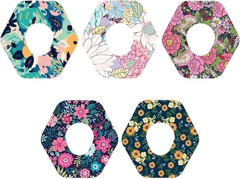 25pcs Sensor Covers for Dexcom G7, CGM Overpatch Flower Styles on Amazon.ae - Price Tracker