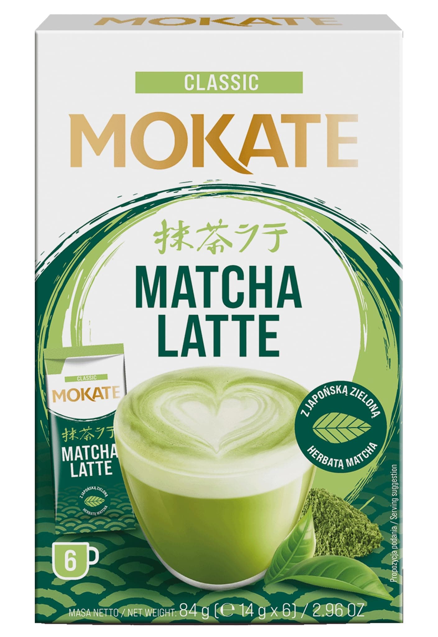 Mokate Classic Matcha Latte, 6 Servings, 84g on Amazon.ae - Price Tracker