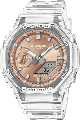 G-Shock GA-2100BM-7A5ER Men's Multifunctional White Watch - Best Deal Finder