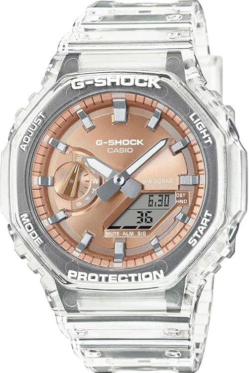 G-Shock GA-2100BM-7A5ER Men's Multifunctional White Watch on Amazon.ae - Price Tracker