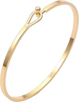 Hamsa Chain Bracelet with Cubic Zirconia Lucky Charms 18K Gold Plated Adjustable Bracelet for Women … - Best Deal Finder
