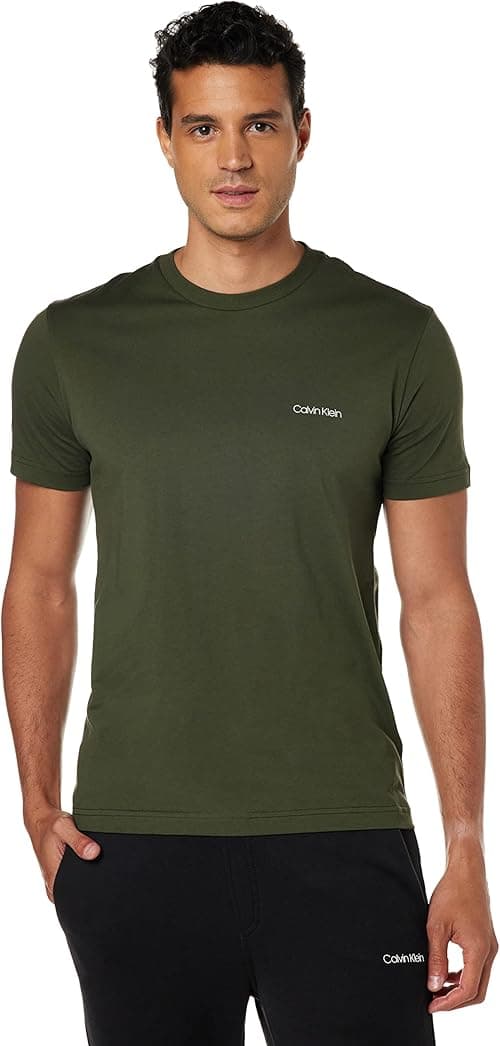 Calvin Klein Men's COTTON CHEST LOGO T-Shirt on Amazon.ae - Price Tracker
