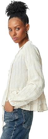 KOTON Womens Mandarin Collar Blouse shirt on Amazon.ae - Price Tracker