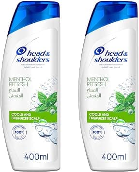 Head & Shoulders Menthol Refresh Anti-Dandruff Shampoo 400ml Dual Pack - Best Deal Finder