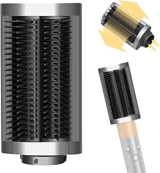 Firm Smoothing Brush for Dyson Airwrap HS05 Dryer Attachment Accessories for Thick and Coarse Hair Type, Grey - متتبع أسعار Amazon.sa