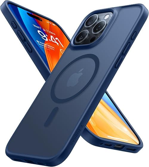 TORRAS Magnetic Shockproof for iPhone 16 Pro Max Case, [4X Military-Grade Protection] [Compatible with MagSafe] Translucent Case for iPhone 16 Pro Max Anti-Scratch Guardian 6.9" on Amazon.ae - Price Tracker