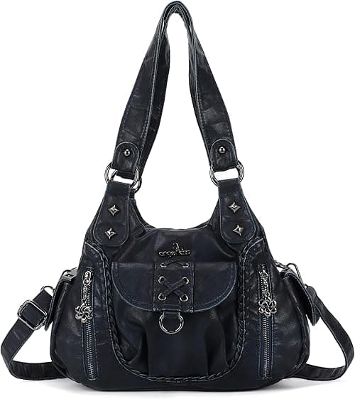 Angel Kiss Small Purses for Women Hobo Shoulder Bags Y2K Vegan Leather Multi-Pocket Handbags Designer Tote Bag on Amazon.ae - Price Tracker