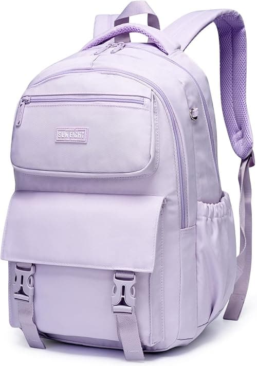 SUN EIGHT 35L Waterproof School Backpack for College, Kids Backpack Lightweight Large Capacity Travel Bag with Multi Pockets on Amazon.ae - Price Tracker
