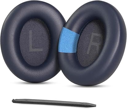 Space Q45 Ear Pads Replacement Ear Cushions Compatible with Anker Soundcore Space Q45 Headphones Protein Leather Earpads Earcups Spare Part (Blue) on Amazon.ae - Price Tracker