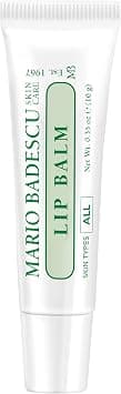 Mario Badescu Moisturizing Original Lip Balm for Dry Cracked Lips, Infused with Coconut Oil and Shea Butter, Ultra-Nourishing Lip Care Moisturizer for Soft, Smooth and Supple Lips, 0.35 Oz - Best Deal Finder