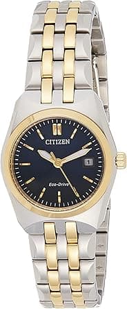 CITIZEN Womens Solar Powered Watch, Analog Display and Stainless Steel Strap on Amazon.ae - Price Tracker