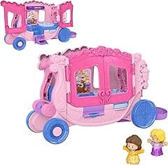 Fisher-Price Little People JCW72 Toddler Toy Disney Princess Musical Carriage Play Set with Toy Figures for Role Play for Children from 18 Months - Amazon.ae Price Tracker