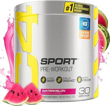 Cellucor C4 Sport Pre Workout Powder Watermelon - NSF Certified for Sport + Preworkout Energy Supplement for Men & Women - 135mg Caffeine + Creatine Monohydrate - 30 Servings on Amazon.ae - Price Tracker