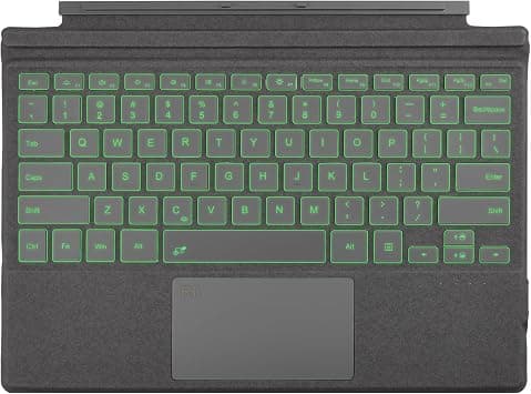 Rii Surface Pro 7 Keyboard, Bluetooth 5.2, 7-Color Backlight, Compatible With Microsoft Surface Pro 7 Plus/6/5/4/3, Gray - Amazon.ae Price Tracker