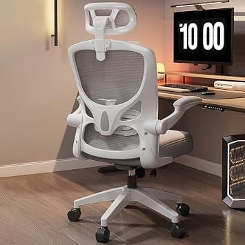 Office Chair,Ergonomic Height Adjustable Desk Chair,Home Office Desk Chair with Adjustable Headrest and Armrests,Computer Desk Chair,Comfortable Lumbar Support, Breathable Cushion for Home, Meeting on Amazon.ae - Price Tracker