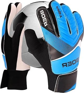 YOOJ® Football Goalkeeper Gloves for Kids - Strong Grip & Hand Protection, Double Wrist Guard, for Youth & Teens on Amazon.ae - Price Tracker