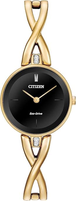 Citizen Eco-Drive Axiom Womens Watch, Stainless Steel, Crystal - Best Deal Finder