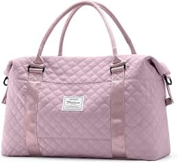 Travel Duffel Bag,Sports Tote Gym Bag,Shoulder Weekender Overnight Bag for Women - Best Deal Finder