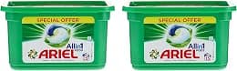 Ariel 3In1 Pods, Original Scent, Ariel Liquid Detergent Capsules, Powerful Stain Remover Detergent, Pack Of 2 X 15 Pods - متتبع أسعار Amazon.sa